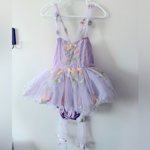 Arabella and Rose Sugar Plum Romper - Picture 3 of 13